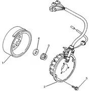 Volant magnetique