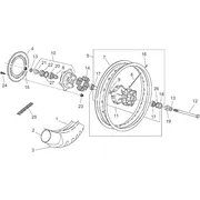 Roue arrière