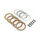 DISQUE D'EMBRAYAGE 50 A BOITE ADAPTABLE DERBI 50 SENDA, GPR / GILERA 50 SMT, RCR (EURO 2, 3) (KIT COMPLET) -TOP PERFORMANCES