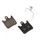DISC BRAKE PAD SET MTB HOPE X2 (ELVEDES MEDIUM/SEMI-METAL) (PAIR CARDED)