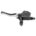ADAPTABLE SCOOTER BRAKE MASTER CYLINDER REAR YAMAHA 50 AEROX/MBK 50 NITRO BLACK/SILVER LEFT -P2R