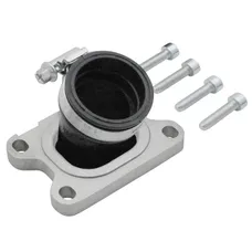 INTAKE MANIFOLD 50CC GEARED MOTORCYCLE POLINI 360-MINARELLI 50 AM6/MBK 50 X-POWER/YAMAHA 50 TZR/DERBI 50 SENDA/PEUGEOT 50 XPS/GILERA 50 SMT/RIEJU 50 SMX (FOR PHBH-VHST 26/28/30, DIAMETER INNER 35 mm) (215.0428)