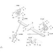 Bras oscillant
