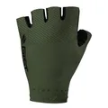 CYCLING GLOVES SHORT GIST RACE SUMMER GREEN XL (PAIR CARDED) WITHOUT VELCRO -5527