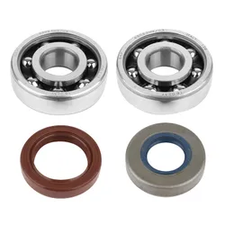 ROULEMENT D'EMBIELLAGE + JOINT 50 A BOITE ARTEK K1 SKF ADAPTABLE MINARELLI 50 AM6/MBK 50 X-POWER/YAMAHA 50 TZR/PEUGEOT 50 XPS/RIEJU 50 RS1/BETA 50 RR (KIT 6303 SKF POLYAMIDE C3 + JOINT SPI NBR/VITON)