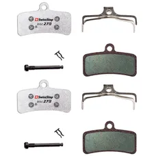PLAQUETTE DE FREIN VTT SHIMANO XTR M9120 XT M8120/M8020 SLX M7120 SAINT M820/M640/810, TRP, TEKTRO (SWISSSTOP ORGANIC - DISC 27E - PAIR & FAIR)(2 PAIRES) - COMPATIBLE VAE ET MOTO ELECTRIQUE SUR-RON