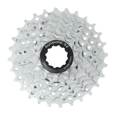 CASSETTE 7V. P2R 11-28 POUR SHIMANO/SRAM VTT ARGENT (11-13-15-18-21-24-28)