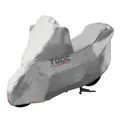PROTECTIVE COVER MOTORCYCLE TAAC START POLYESTER HYDROFUGE SIZE M GREY (204X90X163CM) (STRAP ANTI-FLOATING/EYELET LOCK/LINING)