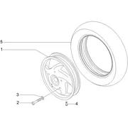 Roue avant