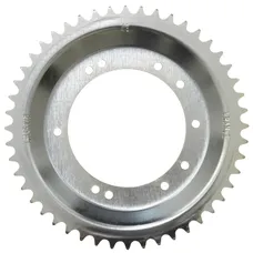 ADAPTABLE MOPED REAR SPROCKET PEUGEOT 103 WHEEL ALUMINIUM GRIMECA 48 DTS (BORE 98 mm) 10 HOLES -P2R SELECTION