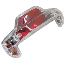 FEU ARRIERE SCOOT LEXUS BLANC ADAPTABLE MBK 50 BOOSTER/YAMAHA 50 BWS 1999>2003 AVEC CLIGNOTANTS ** -REPLAY