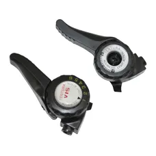 MTB SHIFTER P2R INDEXE TO CLAMP ON HANDLEBAR 6-SPEED (PAIR)