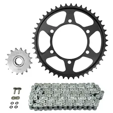 KIT CHAINE ADAPTABLE YAMAHA 600 FZ6 S FAZER 2004>2007, FZ6 S2 FAZER 2007>2009, FZ6 S2 2007>2010 530 16x46 (DIAM COURONNE 110/130/10.25) (DEMULTIPLICATION ORIGINE) -AFAM