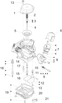 Composants de carburateur