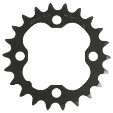MTB CHAINRING 4-BOLT DIA. 64 FOR SHIMANO DEORE M590/LX TRIPLE 22T INNER OEM 9-SPEED BLACK