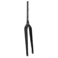 FORK GRAVEL 700C CARBON BRUT CINTREE PIVOT ALUMINIUM CONIQUE LISSE 1"1/2 IN BAS AND 1"1/8-28,6 OUTER FOR THRU AXLE