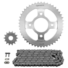 KIT CHAINE ADAPTABLE MASH 125 CAFE RACER 2017>2019 428 14x46 (DEMULTIPLICATION ORIGINE) -SUPERSPROX