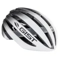 CASQUE VELO ADULTE GIST ROUTE REVOL BLANC/NOIR FEMME ET JUNIOR FULL IN-MOLD TAILLE 54-58 REGLAGE MOLETTE