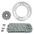 KIT CHAINE ADAPTABLE HONDA 750 X-ADV 2017>, 750 FORZA 2021> 520 17x38 (DIAM COURONNE 112/138/12.5) (DEMULTIPLICATION ORIGINE) -AFAM