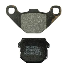 PLAQUETTE DE FREIN NEWFREN POUR PEUGEOT 50 KISBEE AV, TKR AV, TREKKER AV/APRILIA 50-125 RS4 AR, 125 RX 2018> AR /DERBI 50 SENDA DRD RACING 2011> AR/FANTIC 50 CABALLERO AR (FD0085BE) (ELITE ORGANIQUE)