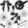 GROUPE ROAD SHIMANO 105 DI2 R 7170 DISC BLACK 12-SPEED 172.5 IN 50-34