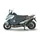 TABLIER COUVRE JAMBE TUCANO POUR YAMAHA 500 TMAX 2008>2011 (R069-X) (TERMOSCUD) (SYSTEME ANTI-FLOTTEMENT SGAS)