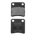 PLAQUETTE DE FREIN POLINI POUR PEUGEOT 50 TWEET 2014> AV / DAELIM 50 E-FIVE 2003> AV, 50 S-FIVE 2006> AV / CAGIVA 125 WR 1993> AR (L 41mm - H 43mm - P 7,7mm) (174.0132) (ORIGINAL)