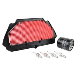 KIT ENTRETIEN MOTO ADAPTABLE KAWASAKI 636 ZX-6R NINJA 2013> (PACK 6 PIECES) -SELECTION P2R PREMIUM