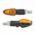 CLIGNOTANT UNIVERSEL REPLAY MICRO FLECHE A AMPOULE BAU9S ORANGE/NOIR COURT (L 55mm / H 20mm / L 22mm) (HOMOLOGUE CE) (PAIRE)
