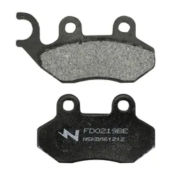 BRAKE PAD SET NEWFREN FOR SYM 125 SYMPHONY 2009> FRONT, 125 FIDDLE III 2014>2017 FRONT/PEUGEOT 50-125-150 TWEET 2010> FRONT, 125-200 LXR 2010> FRONT (FD0219BE) (ELITE ORGANIC)