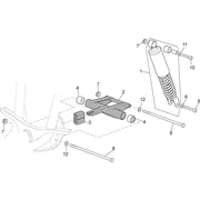 Suspension ar. - Bielle