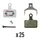 PLAQUETTE DE FREIN ROUTE SHIMANO DURA-ACE R9170, ULTEGRA R8070, TIAGRA R4770, RS805, RS505, RS405, RS305 (SWISSSTOP ORGANIC - DISC 34E) (VENDU PAR 25) - COMPATIBLE VAE