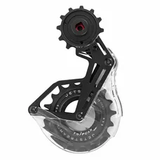 DERAILLEUR CAGE AERO-WING OPW TRIPEAK 12-18 TEETH 12X2/1-SPEED SRAM AXS RED/FORCE/RIVAL/RED E-1 BLACK ALUMINIUM (WARRANTY 4 YEARS)