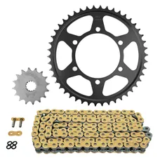 KIT CHAINE ADAPTABLE TRIUMPH 765 STREET TRIPLE 2017>2022 525 16x46 (DIAM COURONNE 106/125/10.5) (DEMULTIPLICATION ORIGINE) -AFAM