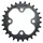 MTB CHAINRING 4-BOLT DIA. 64 FOR SHIMANO DEORE M590 TRIPLE 26T INNER OEM 9-SPEED