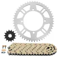 ADAPTABLE CHAIN KIT KAWASAKI 85 KX SMALL WHEEL 2003>2021 420 14X50 (DIAMETER REAR SPROCKET ALUMINIUM 100/116/8.50) (OEM GEARING) -AFAM