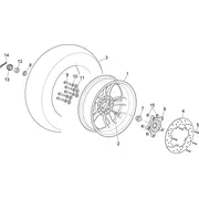 Roue arrière