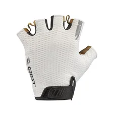 CYCLING GLOVES SHORT GIST AIR SUMMER WHITE S (PAIR CARDED) WITH VELCRO -5519