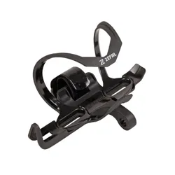 PORTE BIDON ZEFAL PULSE Z2I COMPOSITE NOIR SORTIE LATERALE REVERSIBLE AVEC SUPPORT CARTOUCHE ET GONFLEUR CO2 - 52g