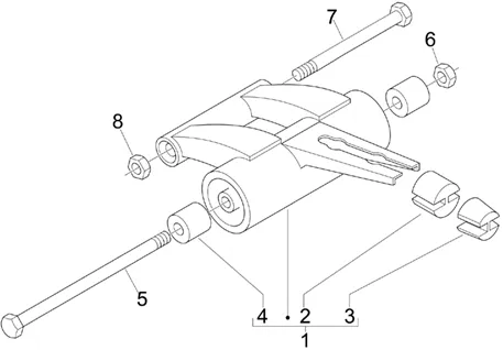 Bras oscillant