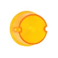 CABOCHON CLIGNOTANT CYCLO ADAPTABLE SOLEX / PEUGEOT 103 , 104 ORANGE -SELECTION P2R