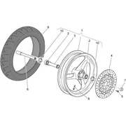 Roue Av.