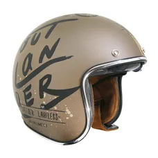 OPEN-FACE HELMET MT HELMETS THE MANS 2 SV OUTLANDER BROWN MATTE XS