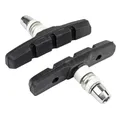 BRAKE SHOE HOLDER MTB V-BRAKE TO SCREW SYMETRIQUE MARWI 70 mm BLACK (PAIR CARDED)