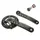 MTB CRANKSET SUNRACE 10-SPEED MS10 ALUMINIUM BLACK 175 mm 36-22 INTEGRATED WITH CUP THREADED