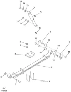 Suspension arrière - Amortisseur/s