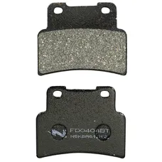 PLAQUETTE DE FREIN NEWFREN POUR APRILIA 125 RS 2006>2011 AV, 750 DORSODURO 2009>2018 AV, 750 SHIVER 2007>2018 AV / YAMAHA 125 MT 2014>, YZF-R125 2014> AV (FD0404BT) (TOURING ORGANIQUE)