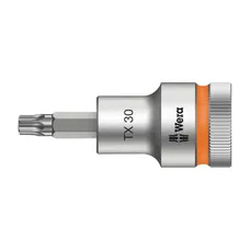 DOUILLE TORX WERA 8767 HF ZYKLOP 1/2 T30 LONGUEUR 60 mm (VENDU A L'UNITE) -MARQUE ALLEMANDE POUR LES ATELIERS