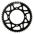 ADAPTABLE 50CC GEARED MOTORCYCLE REAR SPROCKET BETA 50 RR ENDURO 2006>2018, 50 RR MOTARD 2005>2018 420 53 DTS ALUMINIUM CNC BLACK (DIAMETER 100/120/8.5) -STAGE 6