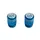 CAP OF VALVE VICMA TO COOL KNURLED BLUE (PAIR)
